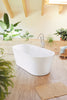 BAIGNOIRE TORINO 170X80X58CM BLANC