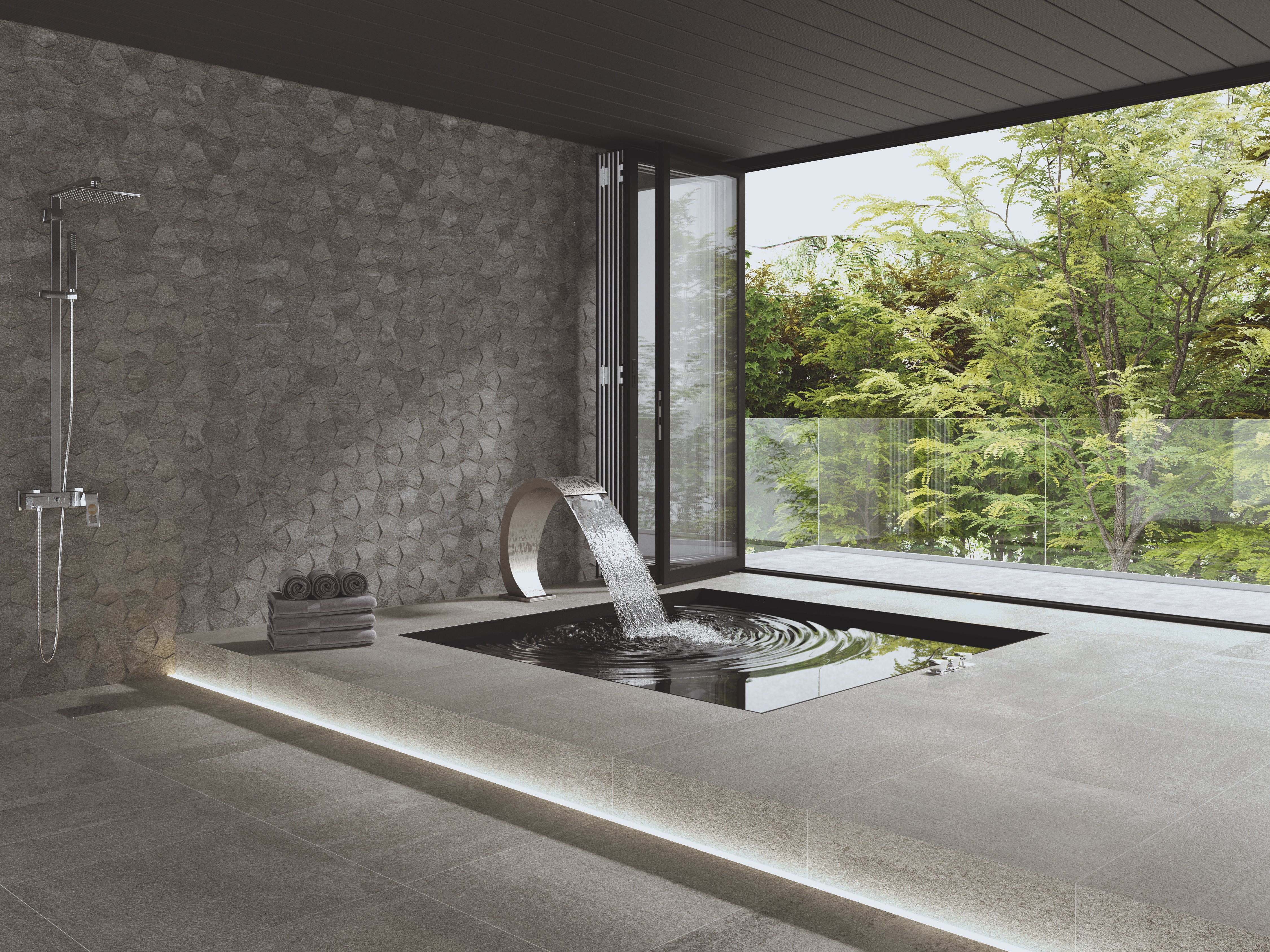 KORE GRIS 45X90 1ER CHOIX
