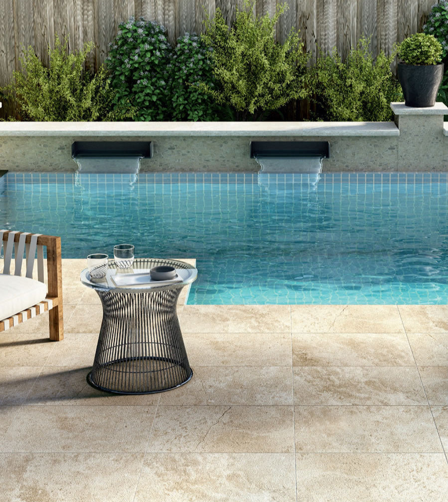 PIERRE DE TRAVERTIN GRIP 40X60 1ER CHOIX